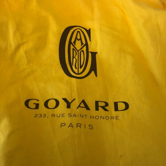 *SOLD* GOYARD GOYARDINE ST. LOUIS GM BLACK/TAN - Picture 3 of 6